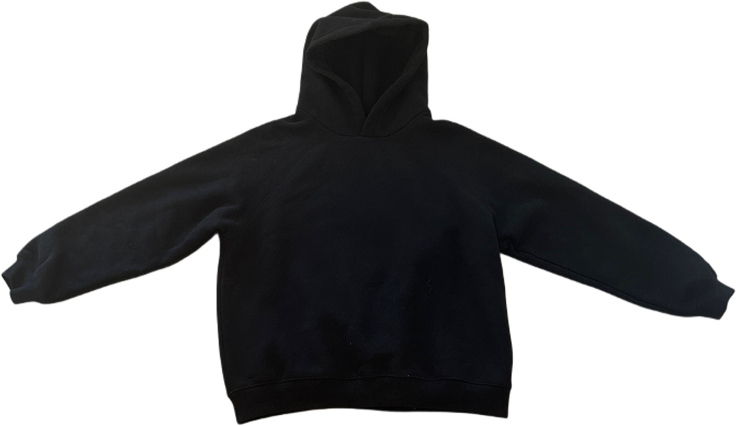 black hoodie